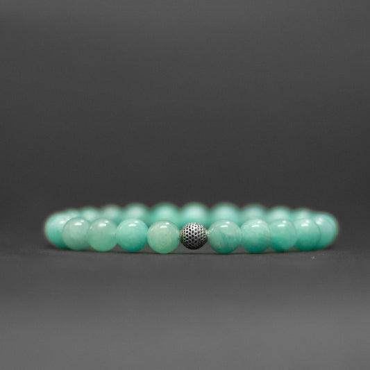 Amazonite Bracelet 8mm - Aquarius Stones