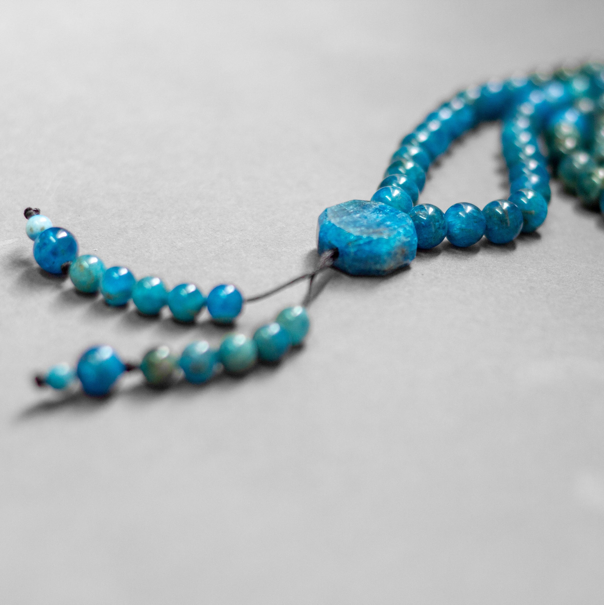 Apatite Rosary (100 Beads) - Aquarius Stones