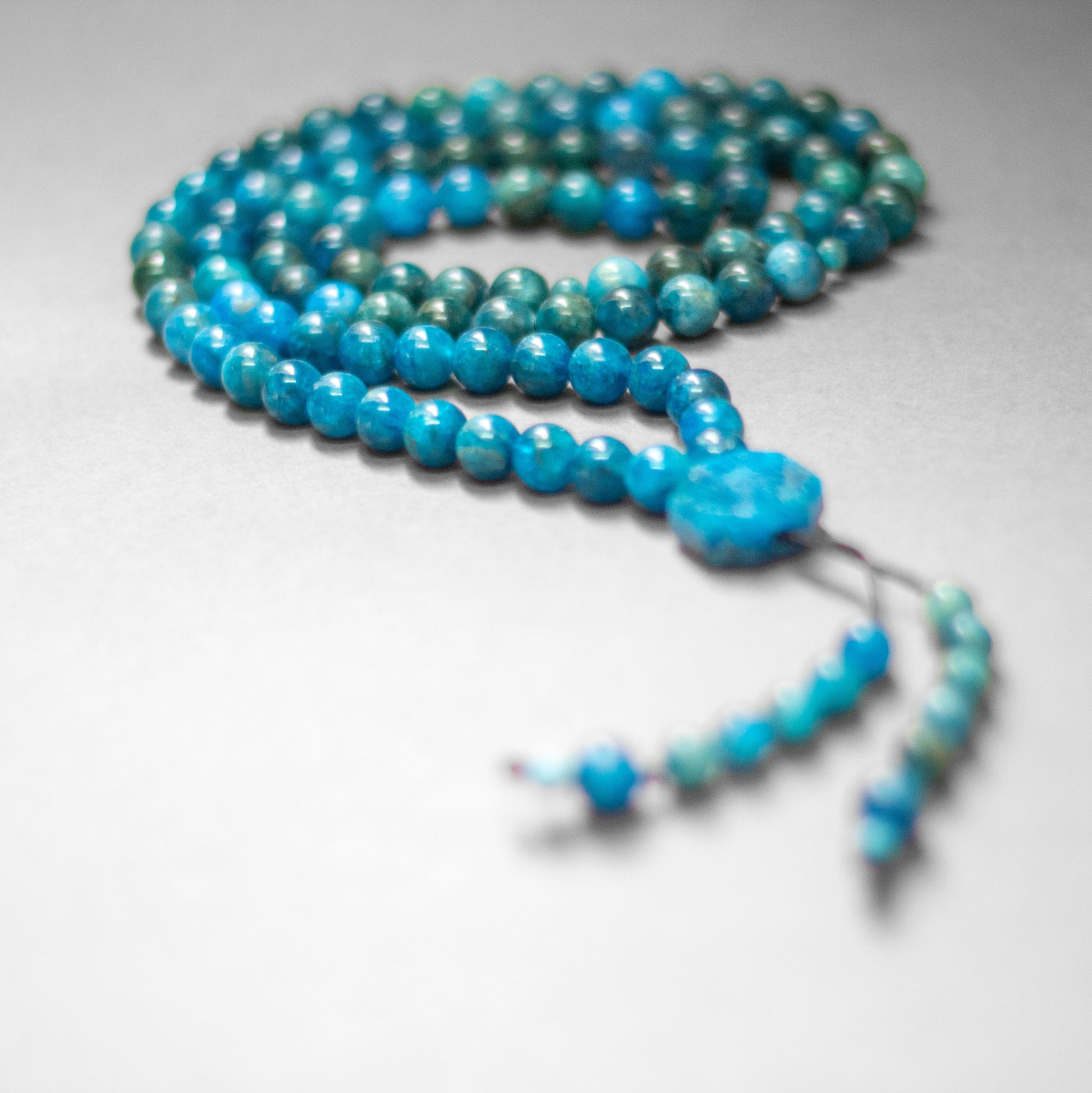 Apatite Rosary (100 Beads) - Aquarius Stones