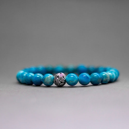 Apatite Bracelet – 8mm (Light) - Aquarius Stones