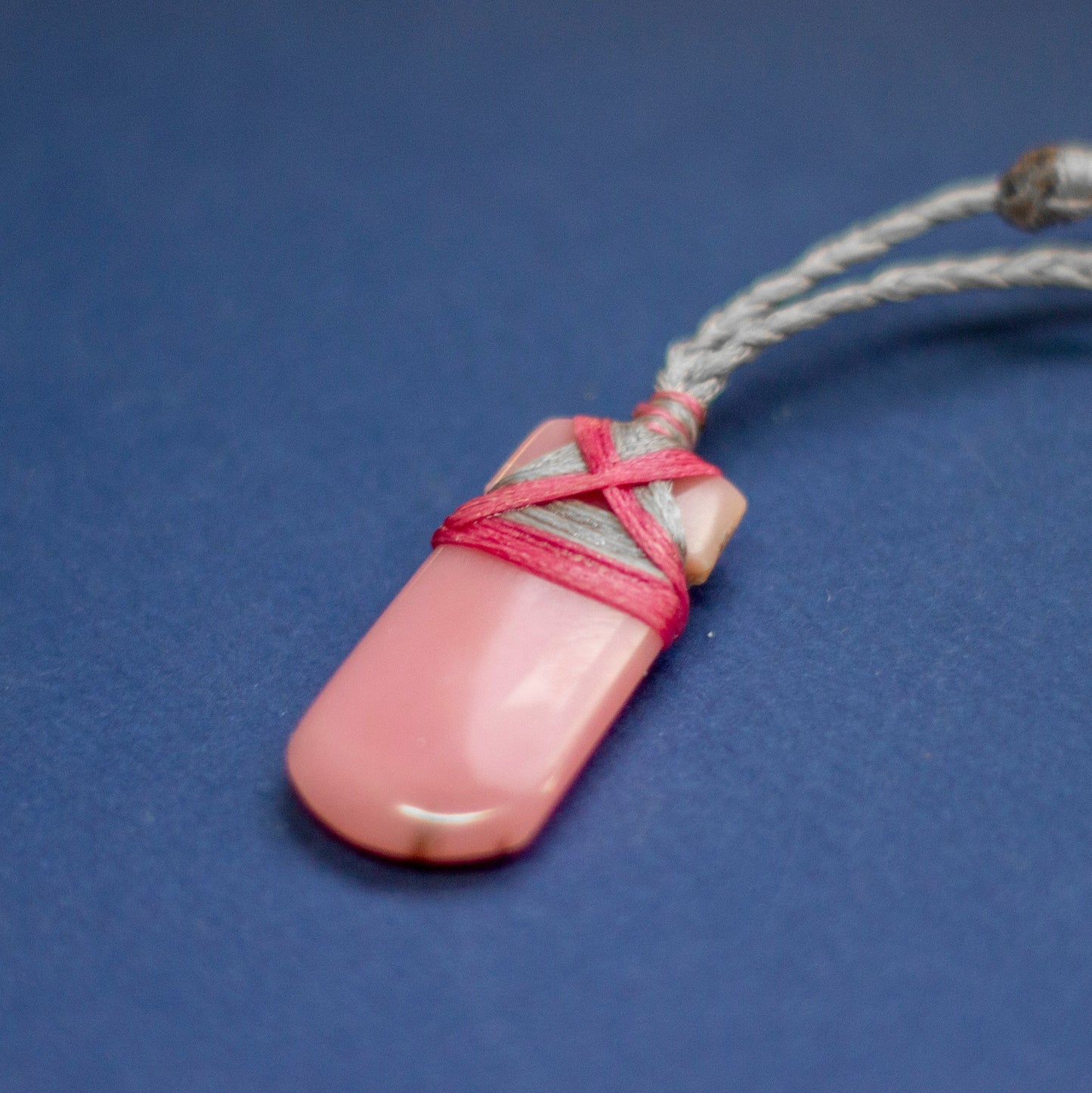 Pink Opal Toki Necklace (small)
