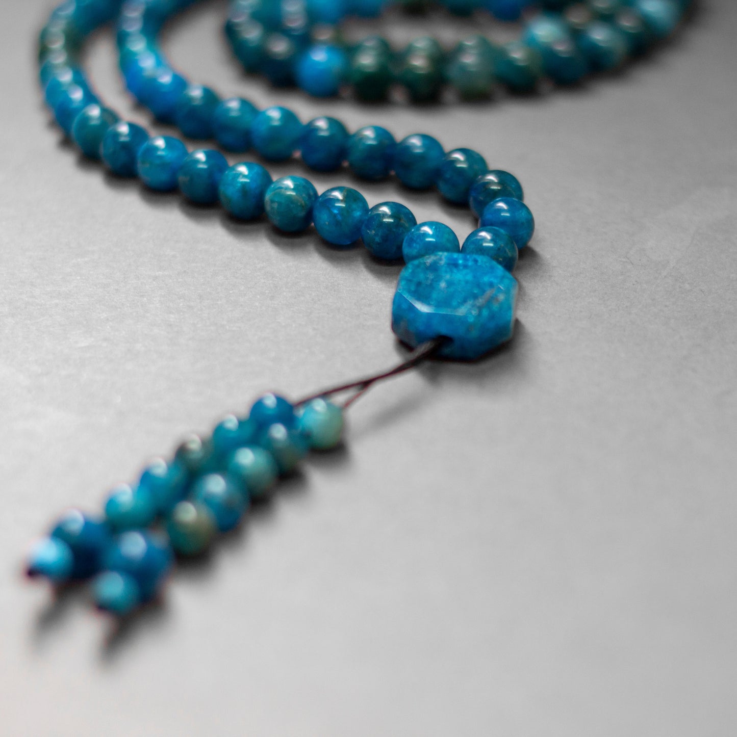 Apatite Rosary (100 Beads) - Aquarius Stones