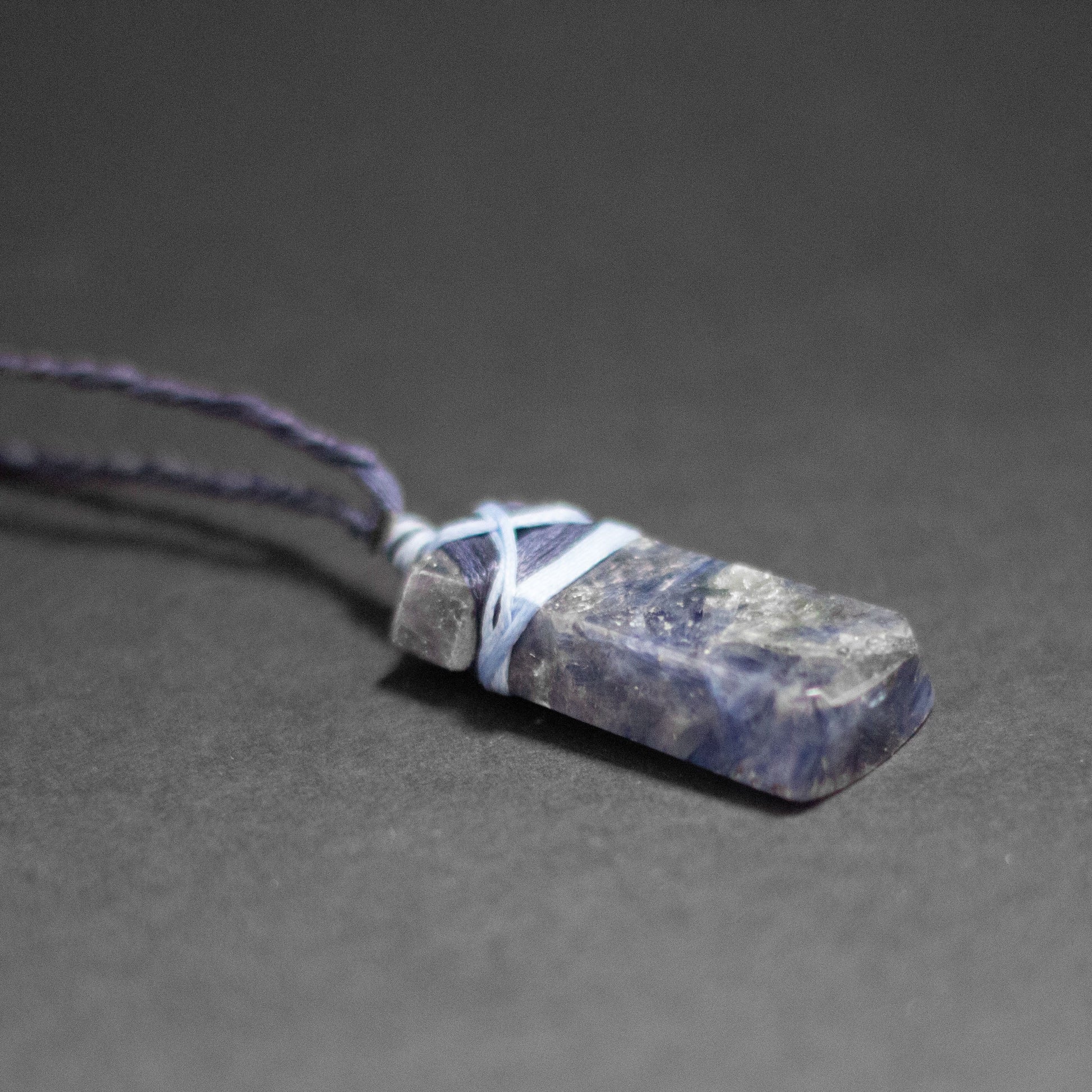 Blue Kyanite Toki Necklace - Aquarius Stones