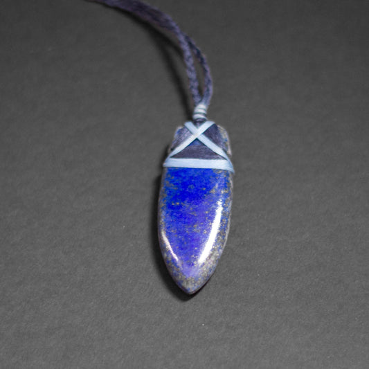 Lapis Lazuli Toki Necklace (big) - Aquarius Stones