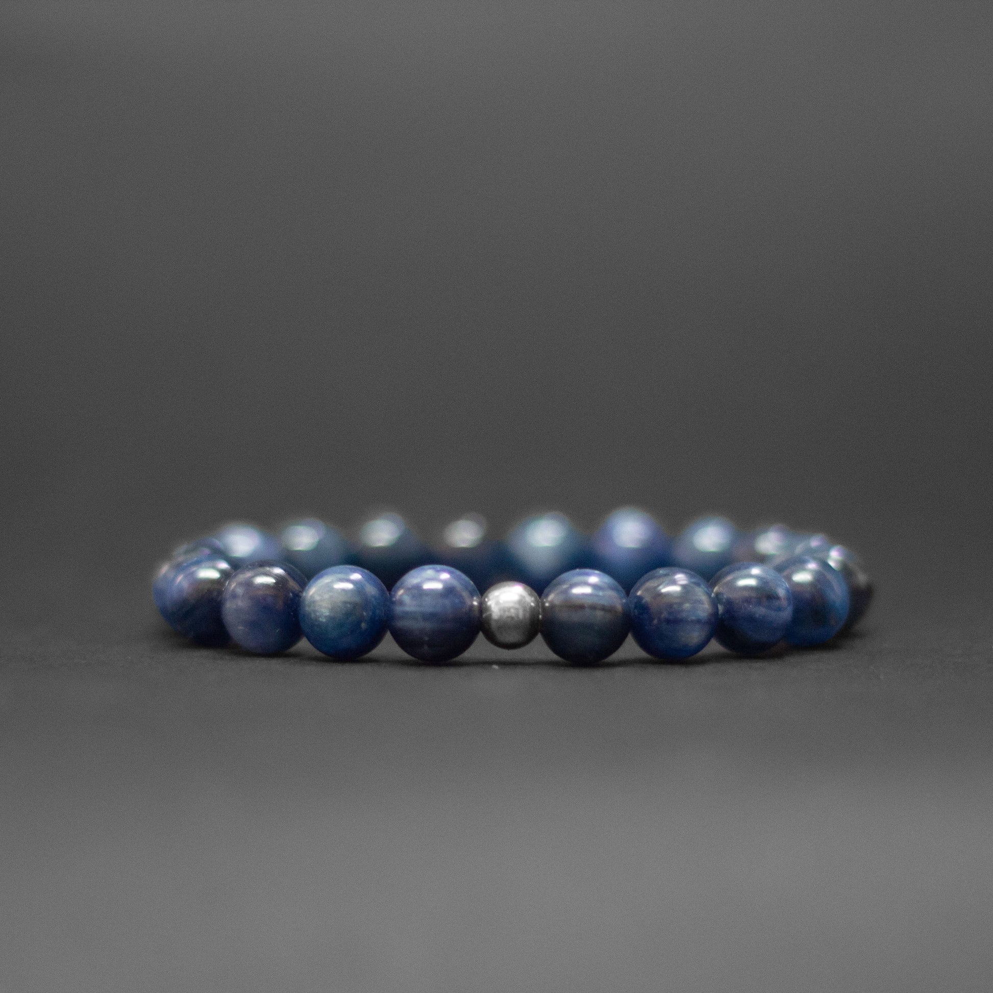 Blue Kyanite Bracelet 9-10mm - Aquarius Stones