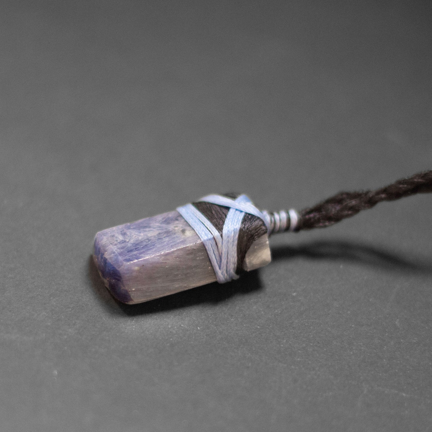 Blue Kyanite Toki Necklace - Aquarius Stones