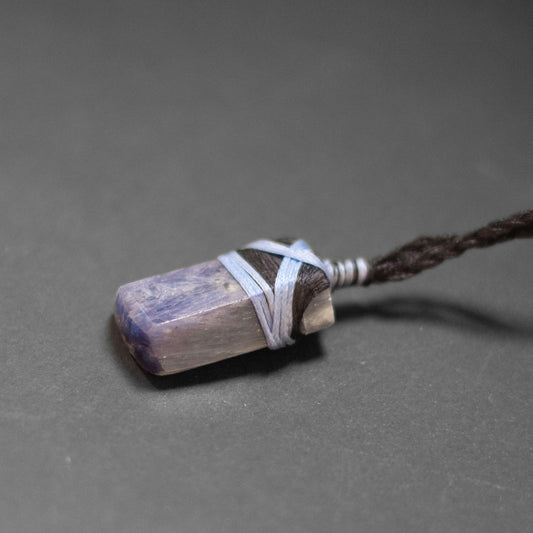 Blue Kyanite Toki Necklace - Aquarius Stones