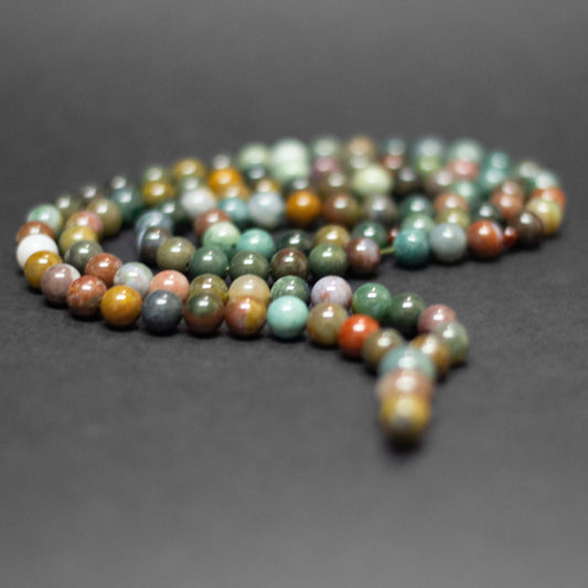 Moss Agate Rosary (100 Beads) 8mm