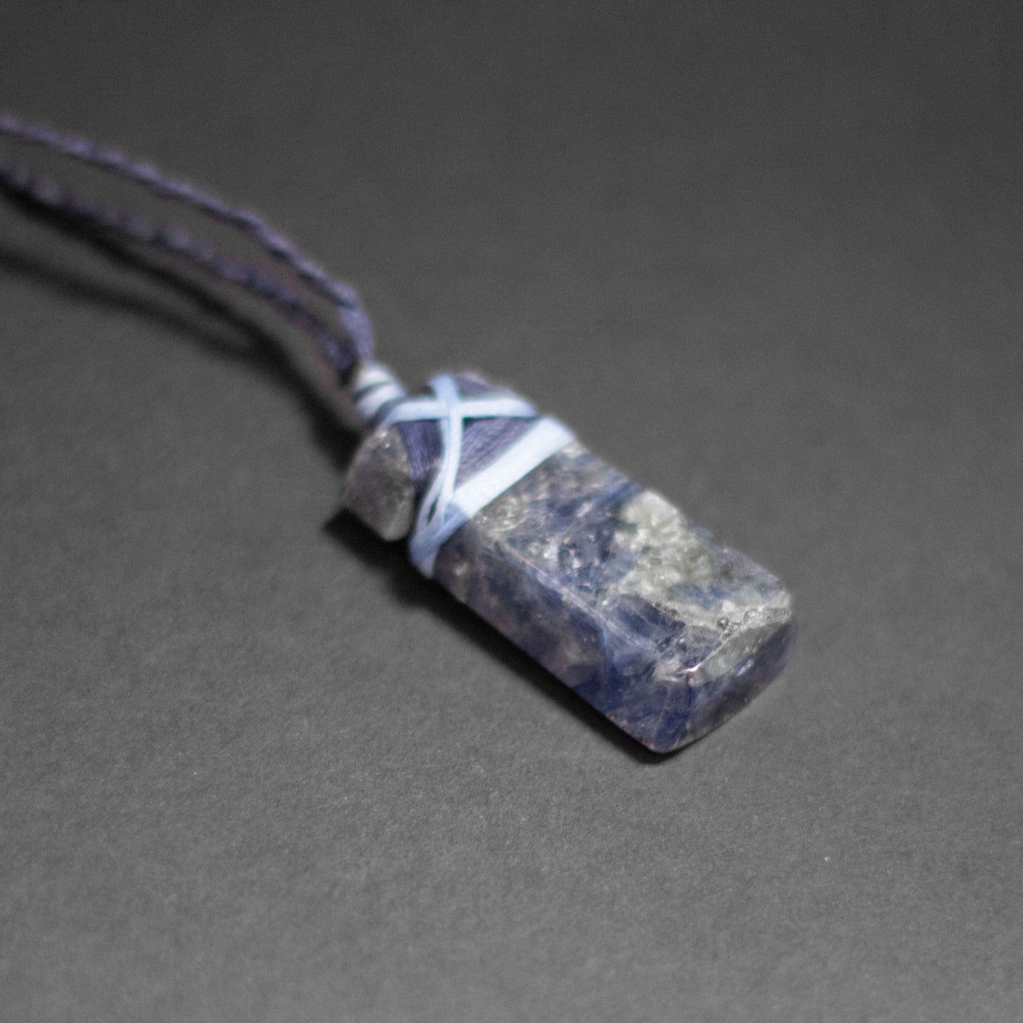Blue Kyanite Toki Necklace - Aquarius Stones