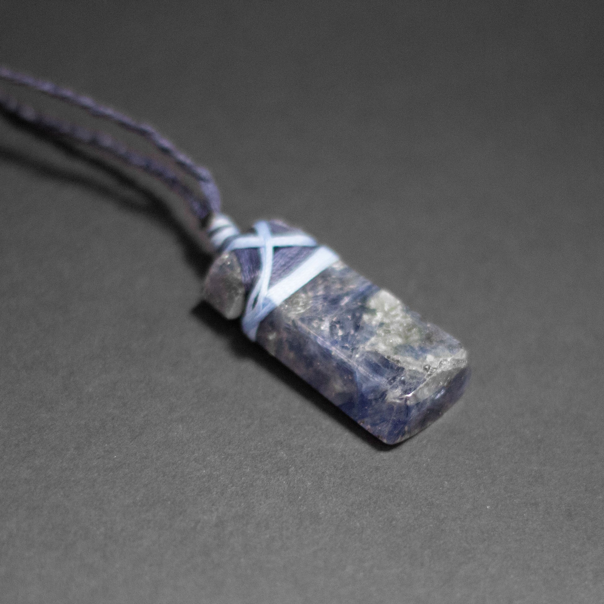 Blue Kyanite Toki Necklace - Aquarius Stones