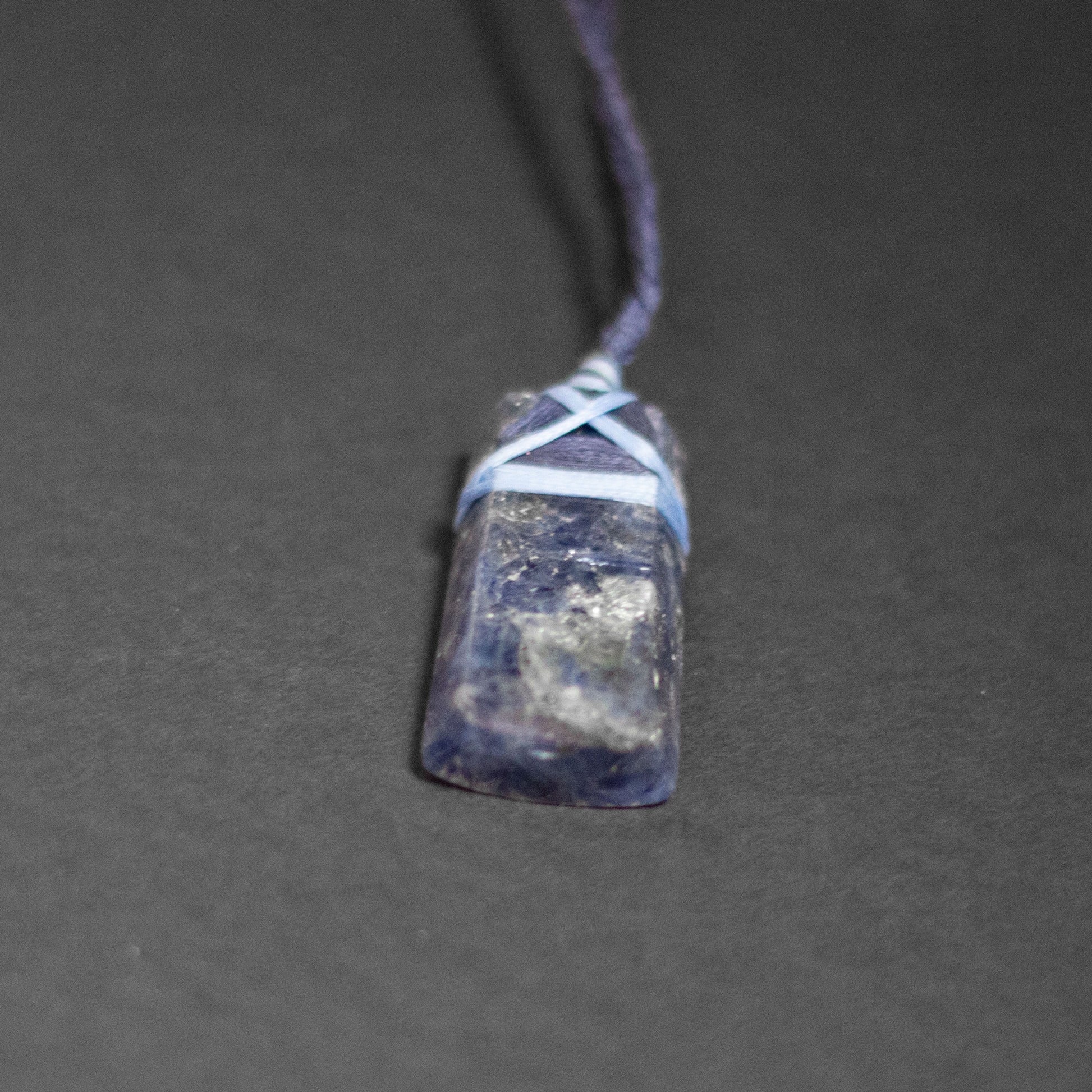 Blue Kyanite Toki Necklace - Aquarius Stones