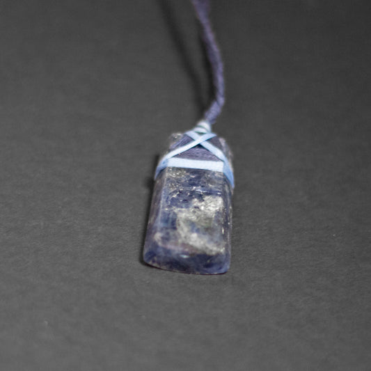 Blue Kyanite Toki Necklace - Aquarius Stones