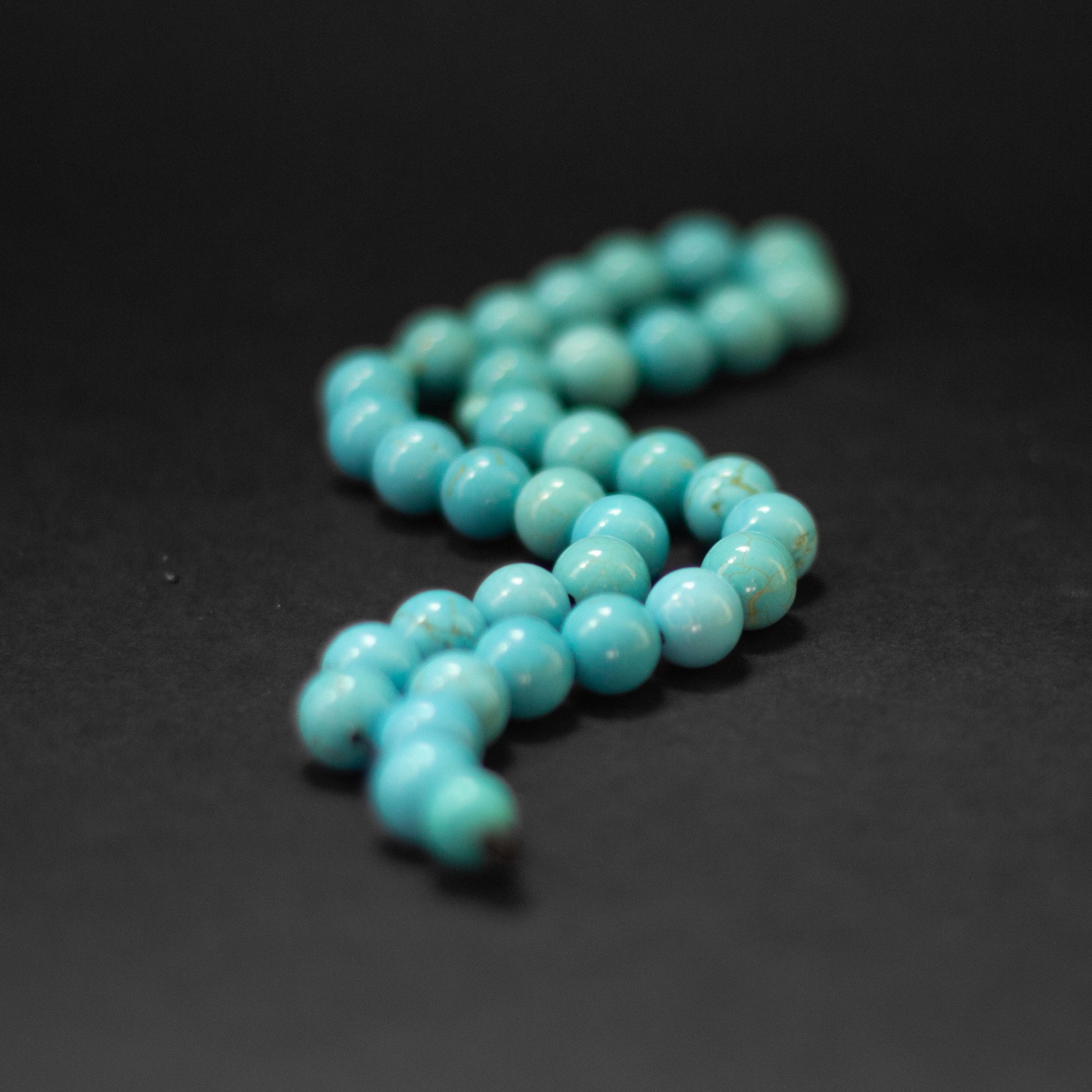 Turquoise Rosary 10mm (33 Beads) - Aquarius Stones