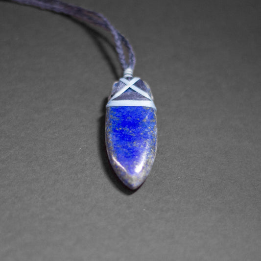 Lapis Lazuli Toki Necklace (big) - Aquarius Stones