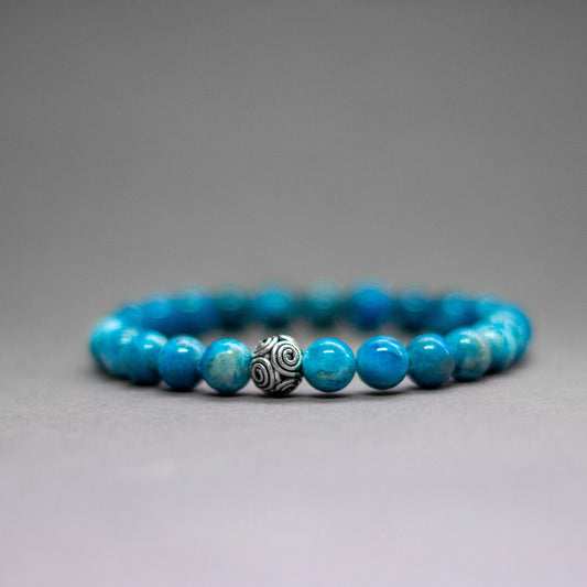 Apatite Bracelet – 8mm (Light) - Aquarius Stones