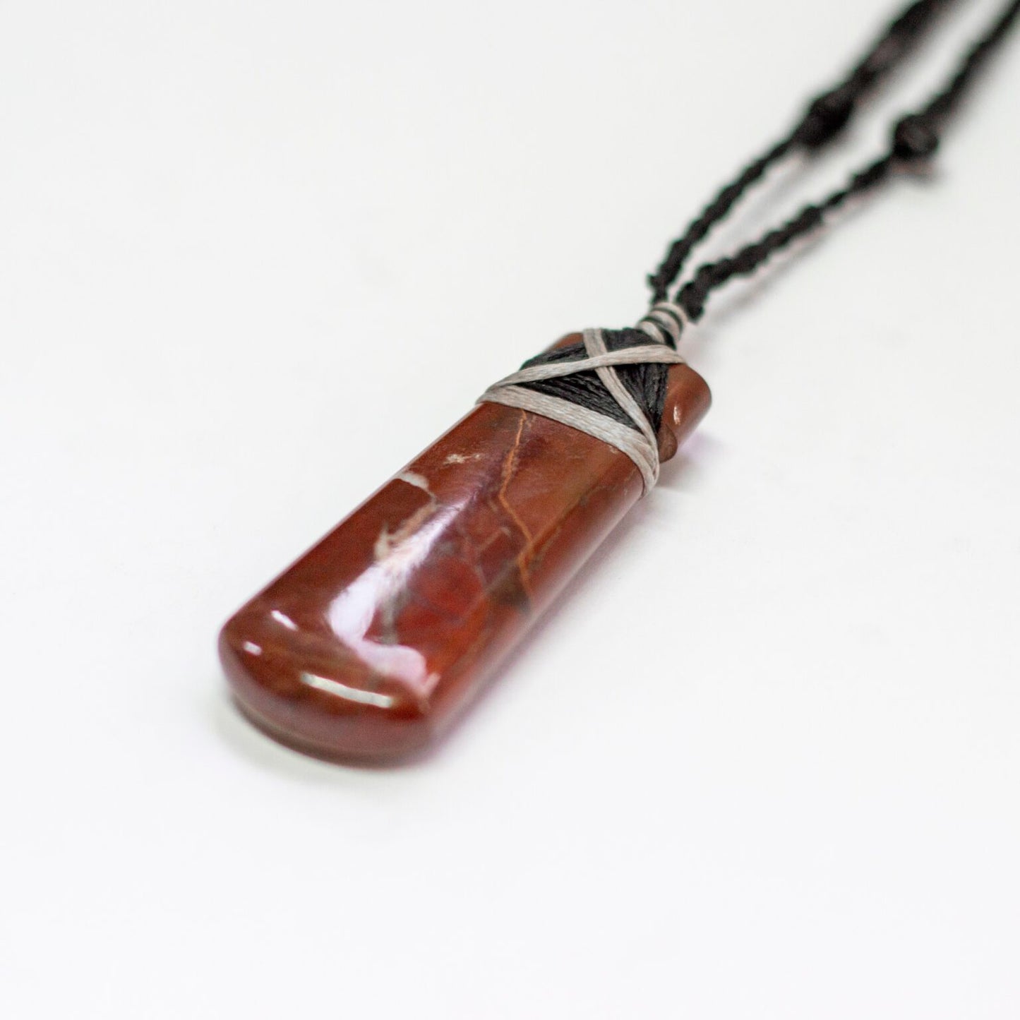 Red Jasper Toki Necklace - Aquarius Stones