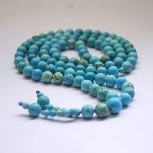 Turquoise Rosary (100 Beads) - Aquarius Stones