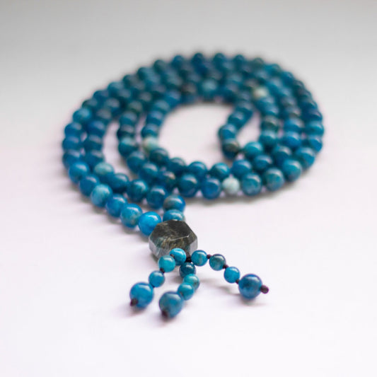Apatite Rosary (100 Beads) - Aquarius Stones