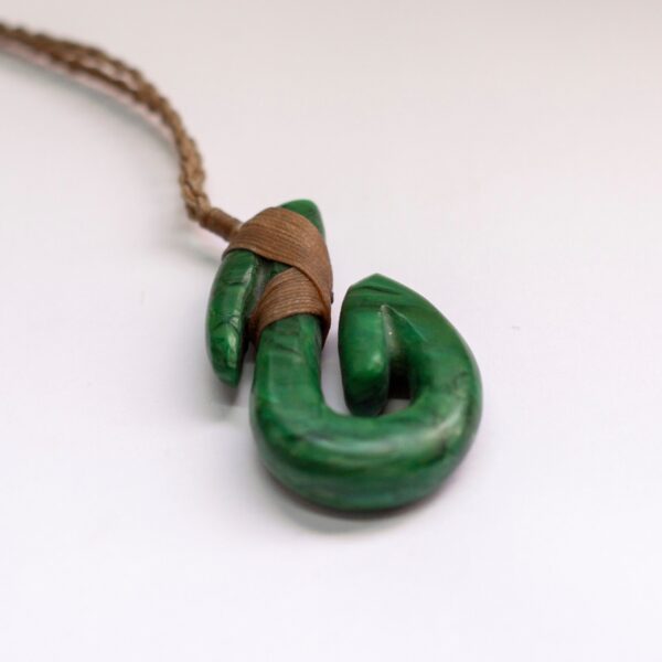 Jade Hei Matau (Fish Hook) Necklace