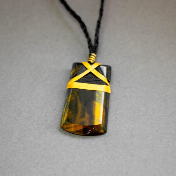 Black Tiger-Eye Toki Necklace