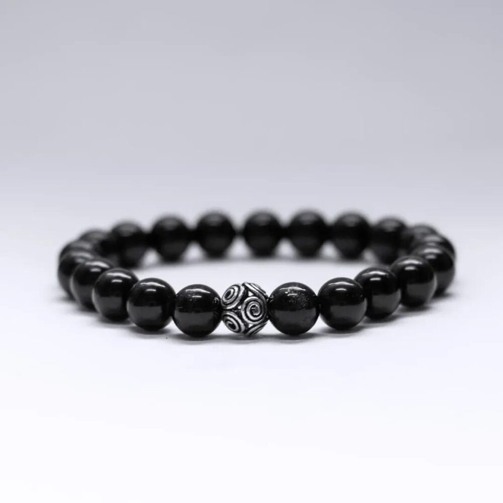 Black Tourmaline Bracelet - 8mm